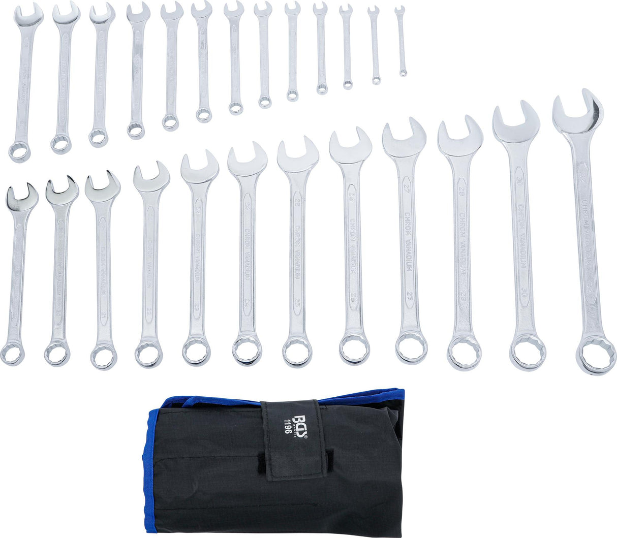 Kombinuotų raktų rinkinys | 6 - 32 mm | 25 vnt. (1196)