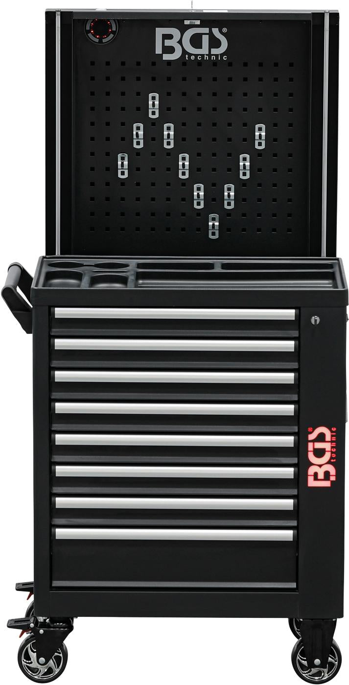 Įrankių spintelė | bluetooth | USB | antena | LED | 8 stalčiai | tuščia (4108)