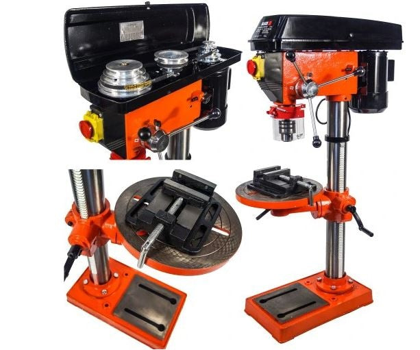 Gręžimo staklės | 2750W 16 mm + spaustuvai (SK12234)