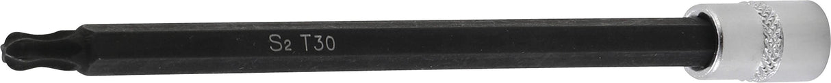 Бита-прессованная в головку | 6.3 mm (1/4") | T-star (Torx) T30 | шарнирная | 130 mm