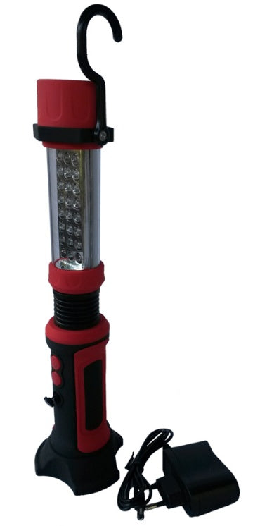 24+1 LED darbo lempa įkraunama, su magnetu, lanksti ROHS (JR-160-2)