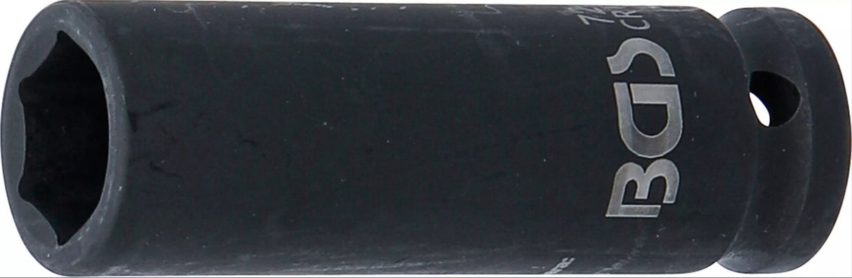 Galvutė smūginė šešiakampė ilga | 12,5 mm (1/2") | 17 mm (7217)