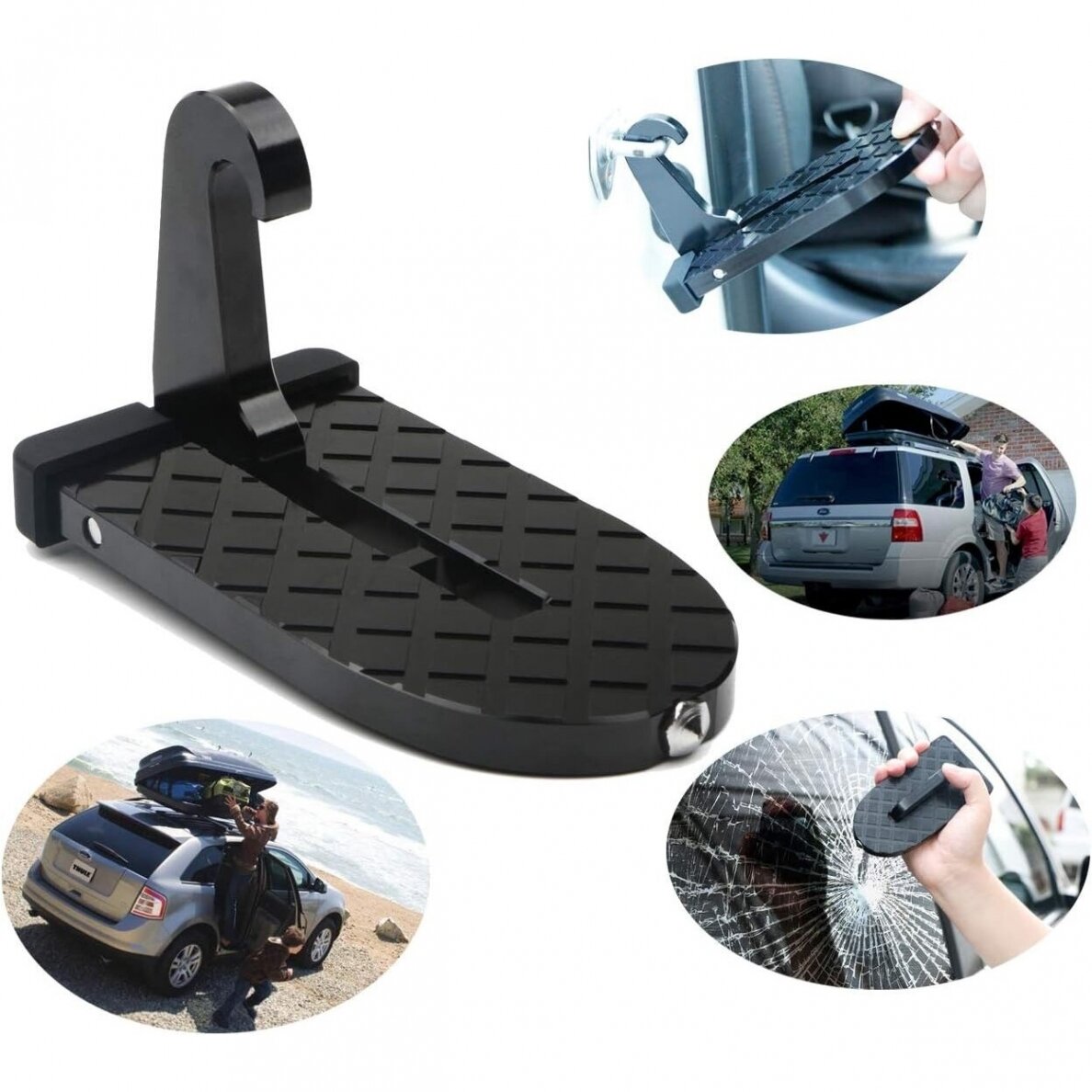 Universalus daugiafunkcis sulankstomas automobilio durų laiptelis (FS250)