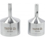 Varinių vamzdžių valymo šepečių rinkinys | 15 ir 22 mm (YT-63720)