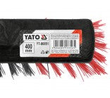 Šluota, gatvės šepetys, sodo šluota | 400 mm | su 140 cm rankena (YT-86851)