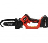 Akumuliatorinis grandininis pjūklas | 18 V | 4 Ah | bešepetėlinis (YT-828115)