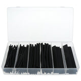 Termo žarnelių (kembrikų) asortimentas | juodos | 100 vnt. (SK01141)