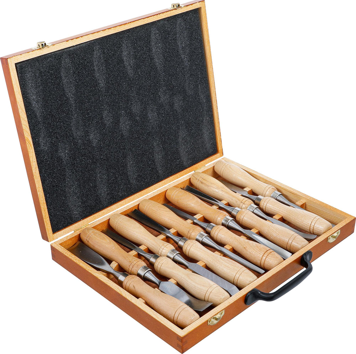 Kaltų medžiui / drožinėjimui rinkinys | 12 vnt. (52712)