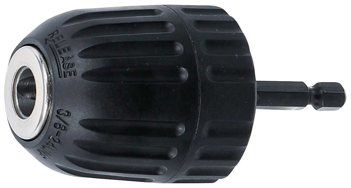 Greito užspaudimo griebtuvas | 6,3 mm (1/4") antgalis | 0.8 - 10 mm (84527)