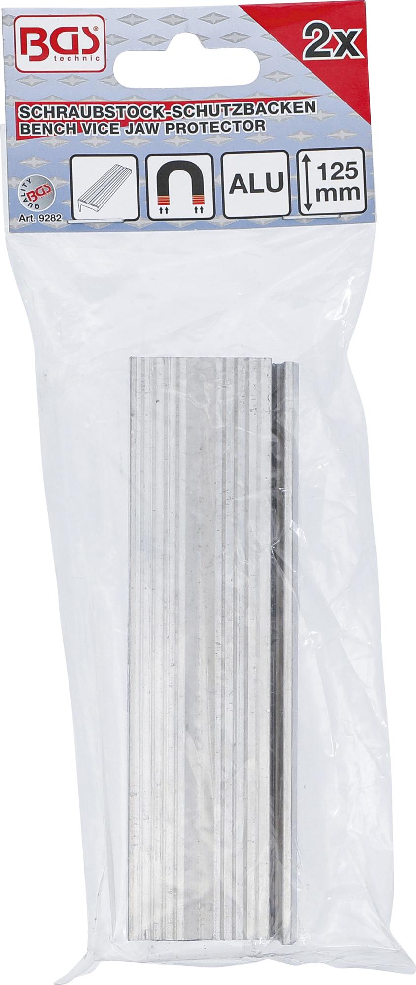 Spaustuvų lūpų apsaugos | Aliuminės | 125 mm | 2 vnt. (9282)