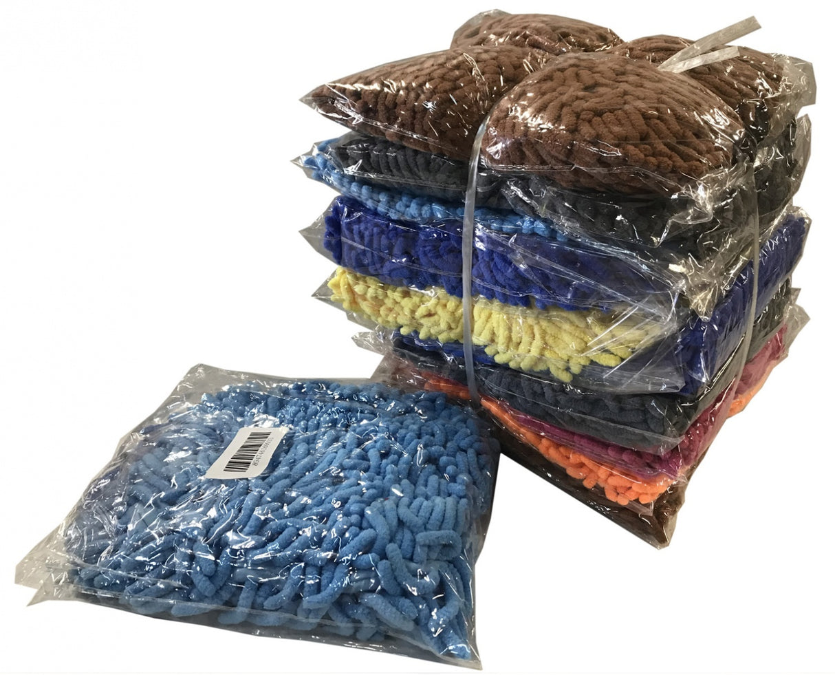 Automobilių plovimo šluostė / pirštinės | šenilinės | įvairių spalvų (H6236)