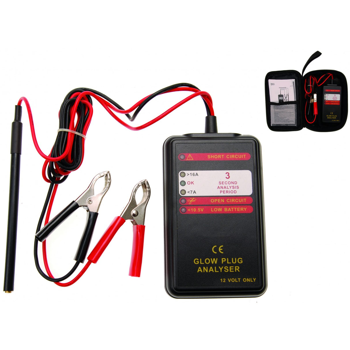 Kaitinimo žvakių analizatorius 12V (2178)
