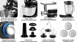 Planetarinis mikseris 3 in 1 | 1000W, 4,5L Juodas (67811)