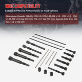 Kaitinimo žvakių elektrodų šalinimo įrankių rinkinys | M8 / M10 (VS315)