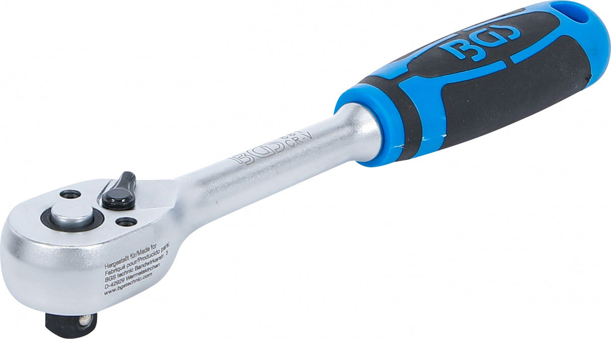 Terkšlinis raktas reversinis | tiesus | smulkūs dantukai | 10 mm (3/8") (681)