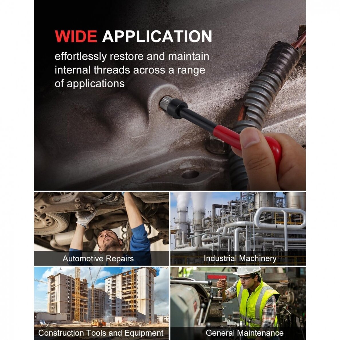 Sriegio remonto rinkinys | M5 - M12 | HSS4241 | 320 vnt. (SK091320)