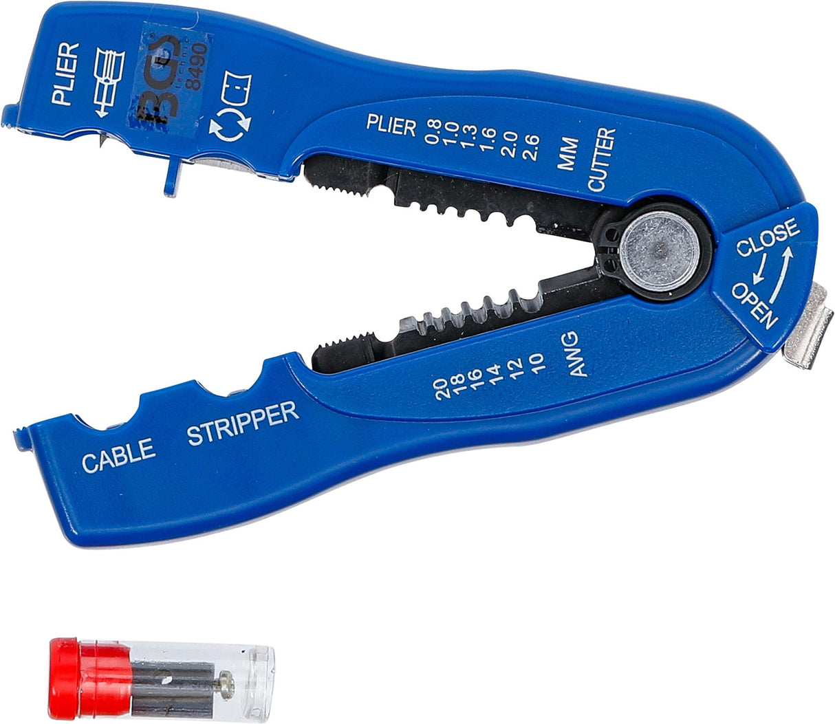 Įrankis elektros darbams 2-IN-1 | 0,8 - 2,6 mm  (8490)