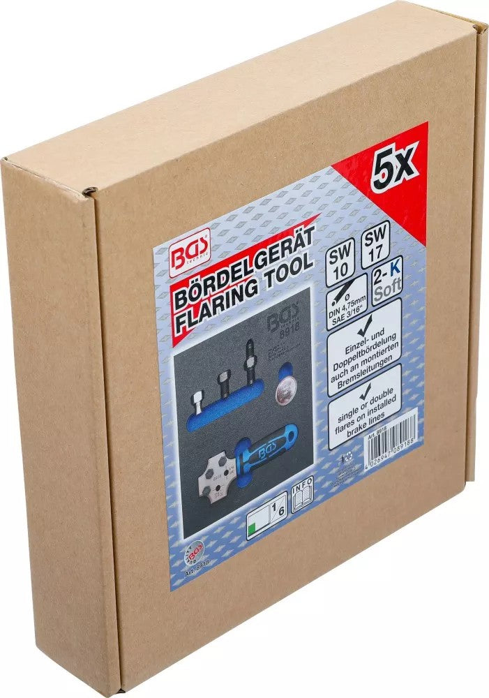 Vamzdelių valcavimo įrankis | DIN 4.75 mm (3/16") (8918)