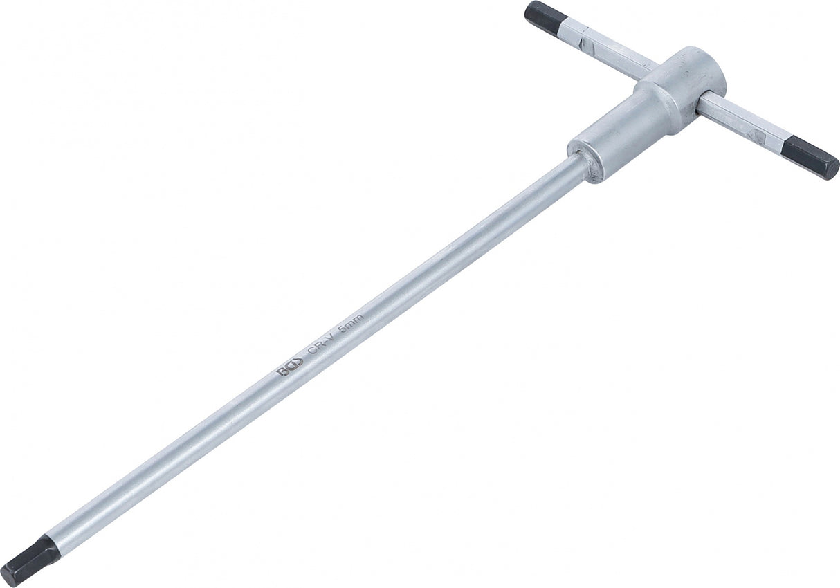 Atsuktuvas su slankiojančia T formos rankena | vidinis šešiakampis | 5 mm (6086)