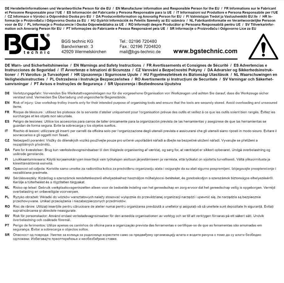 Įrankių dėklas 1/3, tuščias | 4052 pozicijai (4052-1)