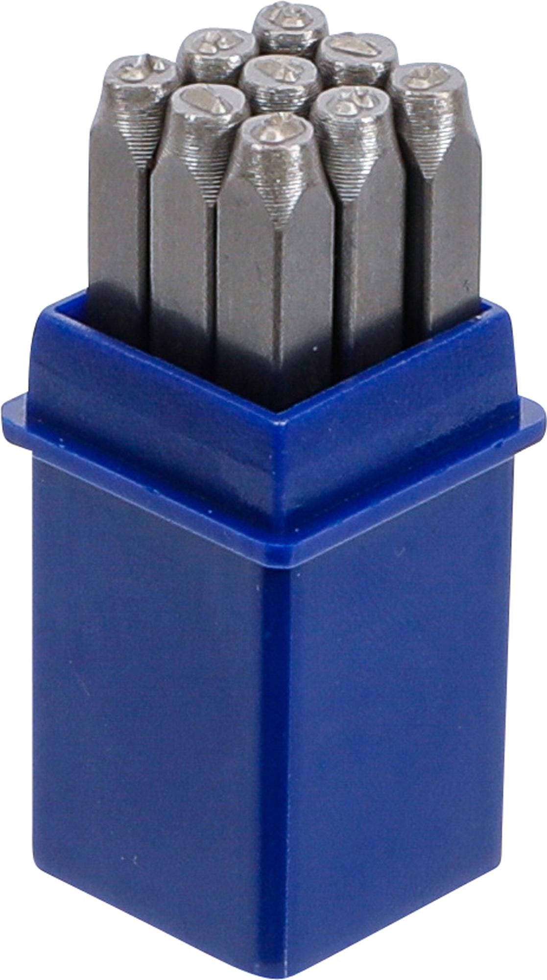 Skaičių išmušėjų rinkinys | 2,5 mm (3028)