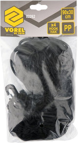 Tinklas bagažinei | su kabliais | 90 cm x 30 cm (82262)