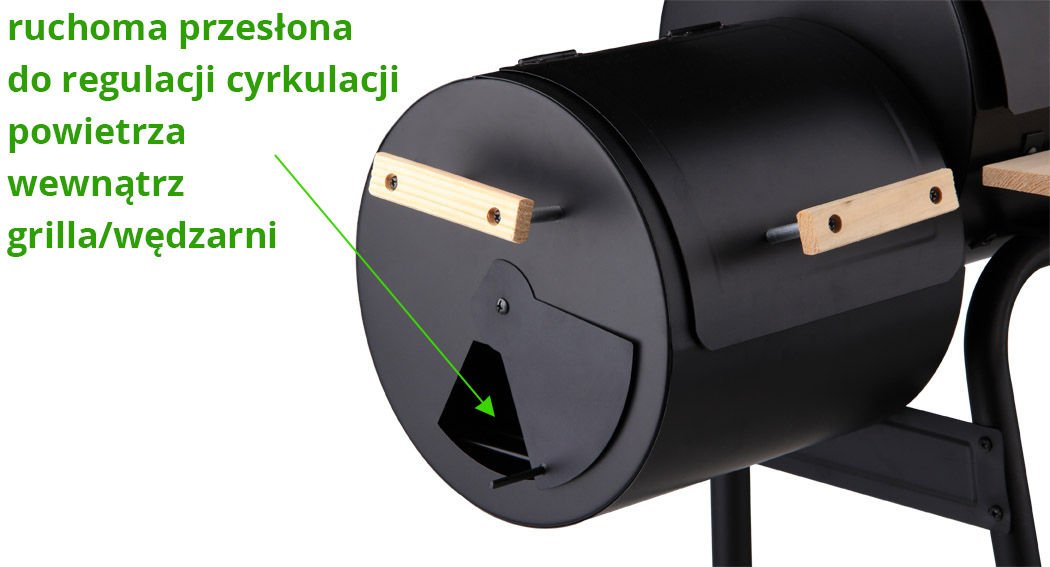 Lauko kepsninė / grilis | su dangčiu ir grotelėmis | 60 cm (99513)