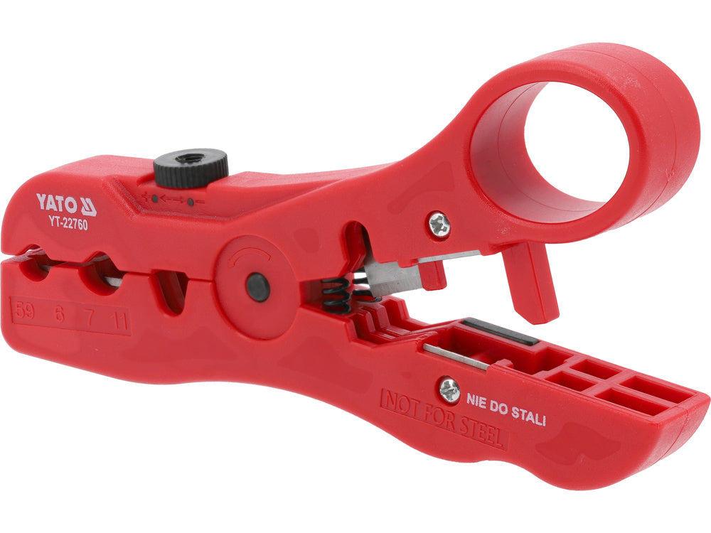 Izoliacijos nuėmiklis | STP, UTP, RG59, RG6, RG7, RG11 (YT-22760)