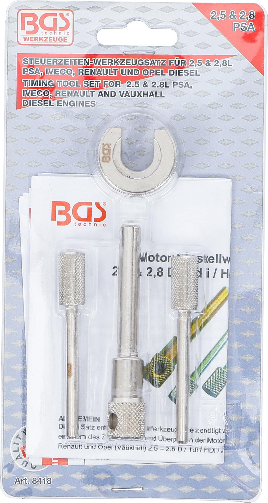 Variklio fiksavimo rinkinys | PSA 2.5, 2.8 Dyzelis (8418)
