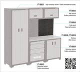 Perforuota plokštė dirbtuvių baldams | 66 x 70 x 2 cm (YT-08936)