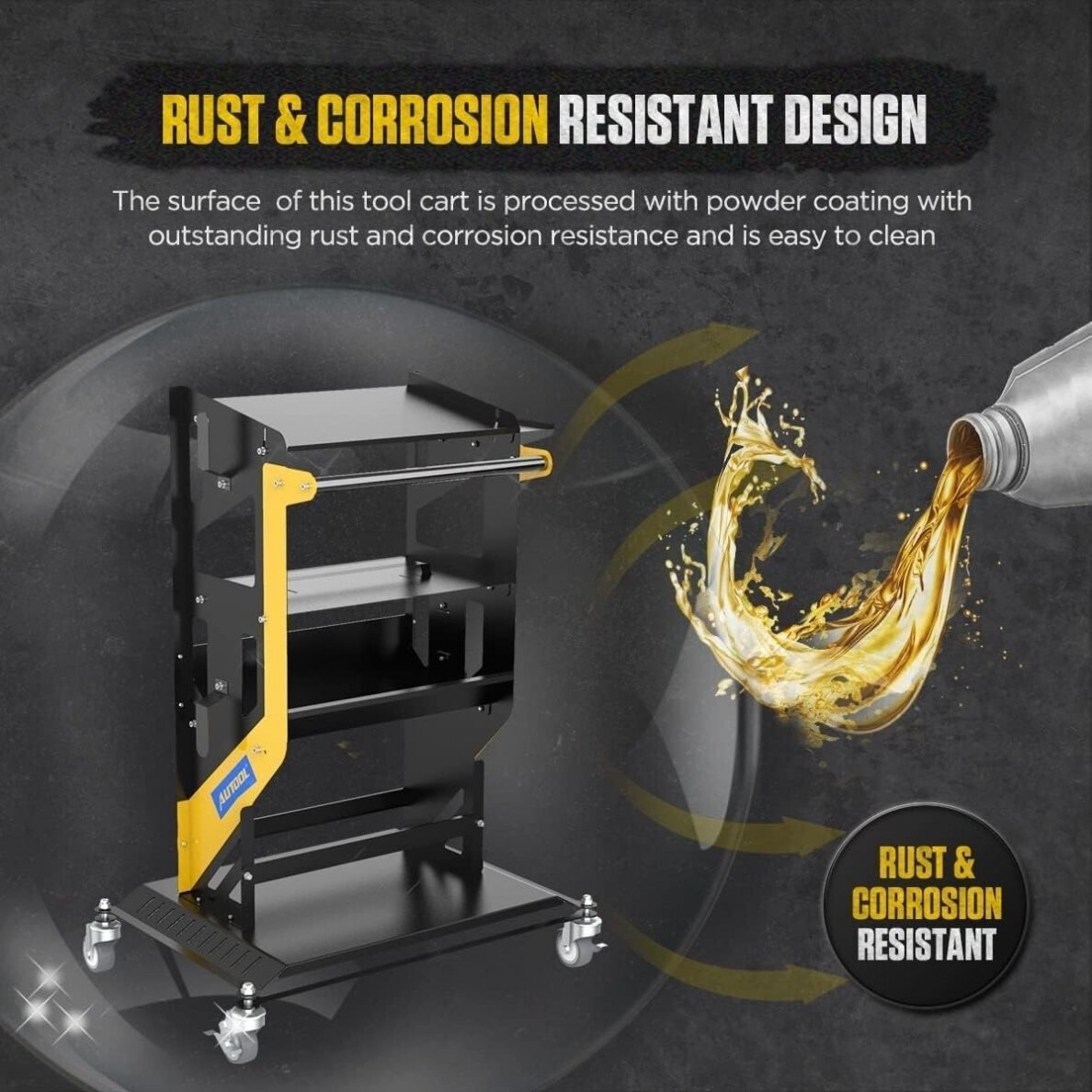 Įrankių vežimėlis ant ratukų | diagnostinis stalas | mobilus (TDC300)