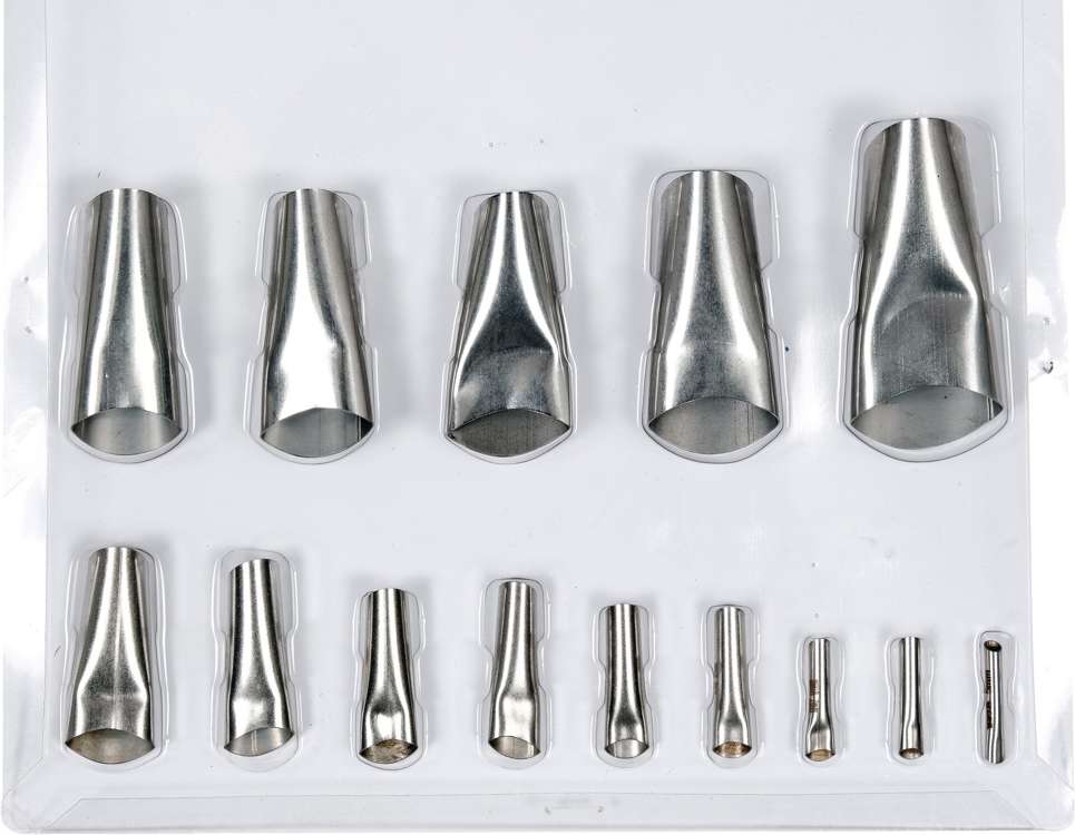 Antgaliai silikono ar kitų tirštų masių tepimui | 14 vnt. (YT-52622)