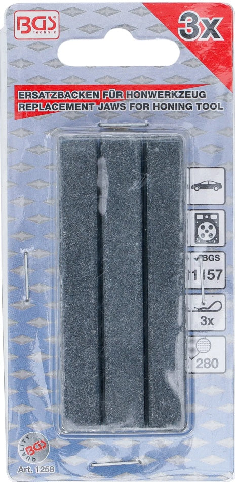 Šveitimo antgaliai 1157 honui | ilgis 75 mm | K 280 | 3 vnt. (1258)