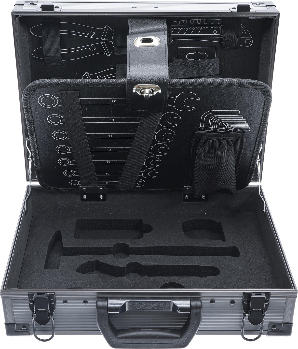 Tuščia aliumininė dėžė nuo BGS 6057 (6057-1)