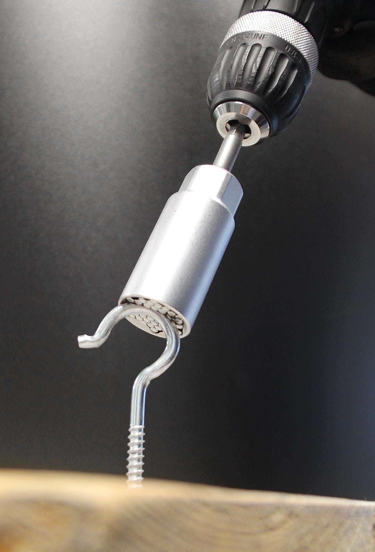 Daugiafunkcinė galvutė su adapterių rinkiniu | 10 mm (3/8") | 9 - 21 mm | 3 vnt. (92533)