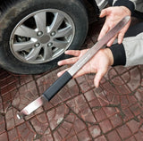 Plokščias laužtuvas padangų montavimui | su rankena | 40cr 500 x 25 x 7.5mm (FC500B)