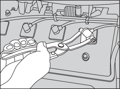 Replės įvairių laidų ir žarnelių nuėmimui (YT-0645)