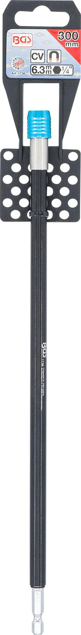 Automatinis antgalių laikiklis | 6,3 mm (1/4") | 300 mm (1736)