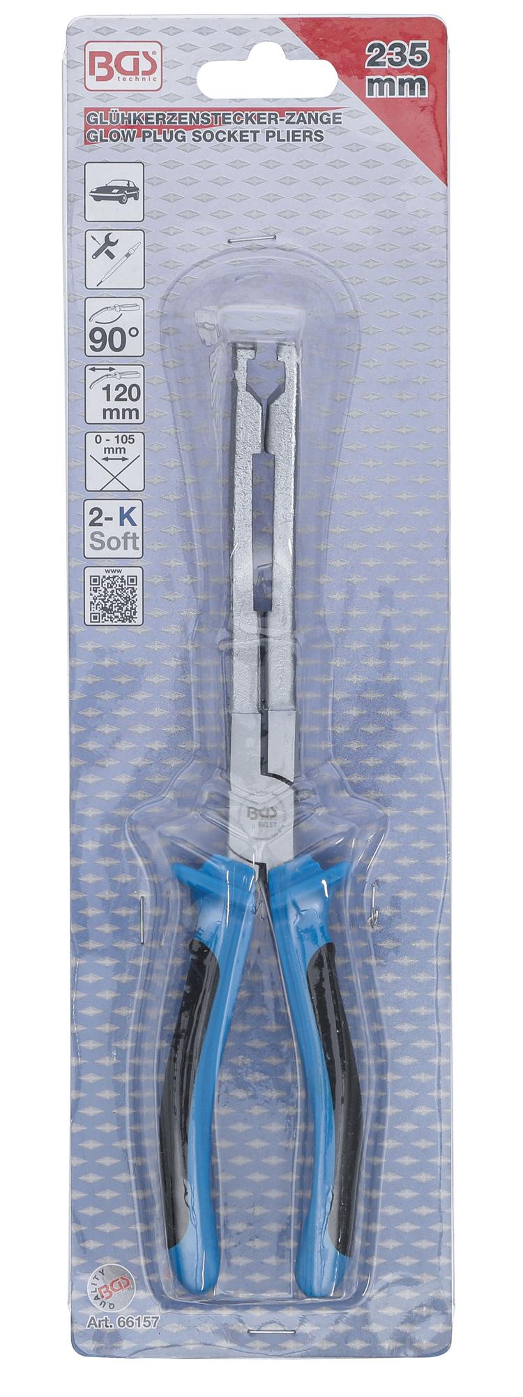 Replės kaitinimo žvakėms | 90 ° išlenktos (66157)