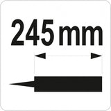 Pistoletas hermetikui | dviguboms kasetėms | 245 mm (YT-67574)