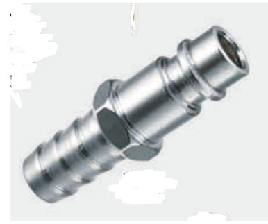 Штекер латунный 8 mm PROFI