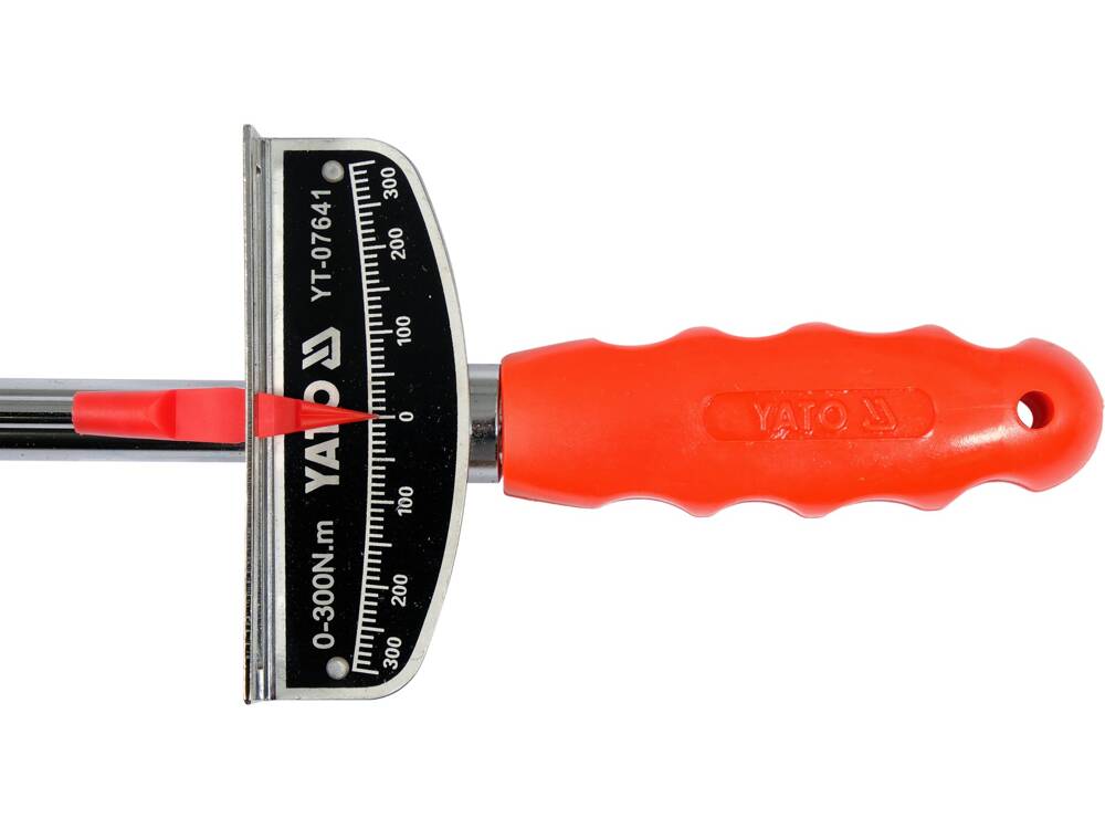 Dinamometrinis raktas | švytuoklinis | 12.5 mm (1/2") | 0-300 Nm (YT-07641)