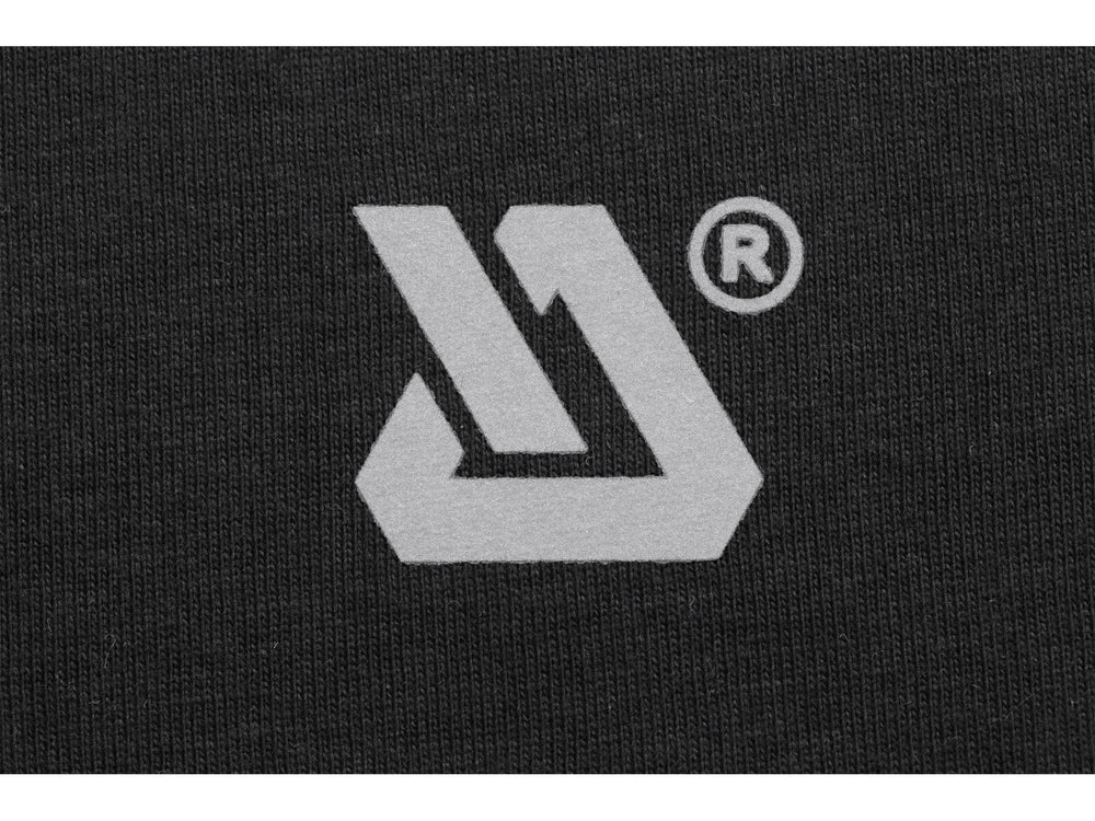 Marškinėliai BASIC | juodi | 100% medvilnė | M dydis (YT-78471)