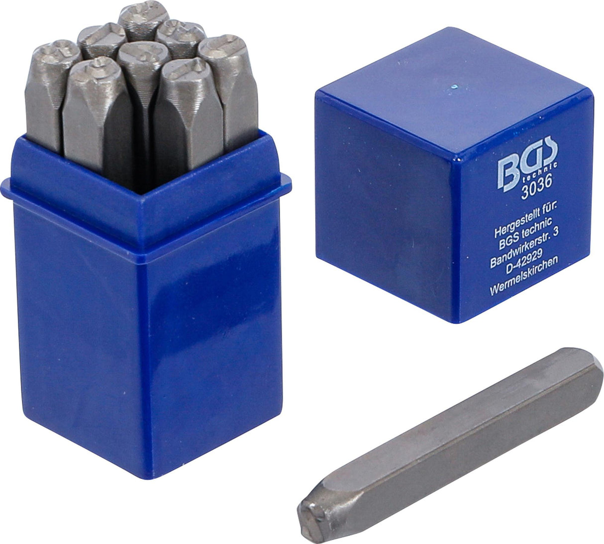 Skaičių išmušėjų rinkinys | 6 mm (3036)