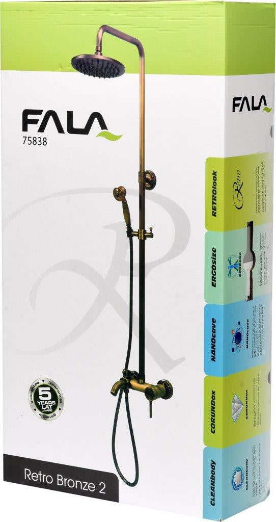 SHOWER COLUMN RETRO BRONZE 2 (75838)