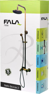 SHOWER COLUMN RETRO BRONZE 2 (75838)