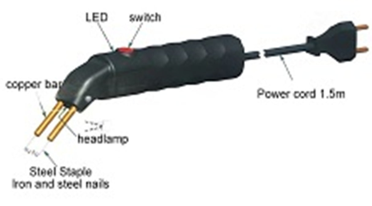 Plastiko remonto sistema / Karšto segiklio plastiko suvirinimo rinkinys (HSW70)
