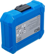 Kaitinimo ir uždegimo žvakių galvučių rinkinys | šarnyrinės | 6,3 mm (1/4") / 10 mm (3/8") | 8 - 9 - 10 - 12 - 14 - 16 mm | 11 vnt. (80000)