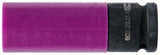 Galvutė smūginė ilga plonasienė | su plastikine apsauga | 12,5 mm (1/2") | 21.5 mm (7326)