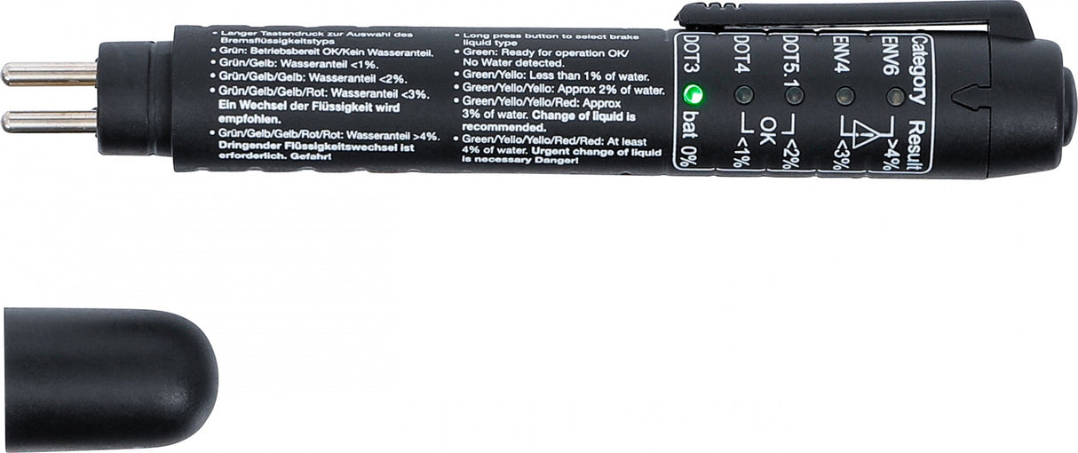 Stabdžių skysčio testeris | DOT ir ENV (74420B)